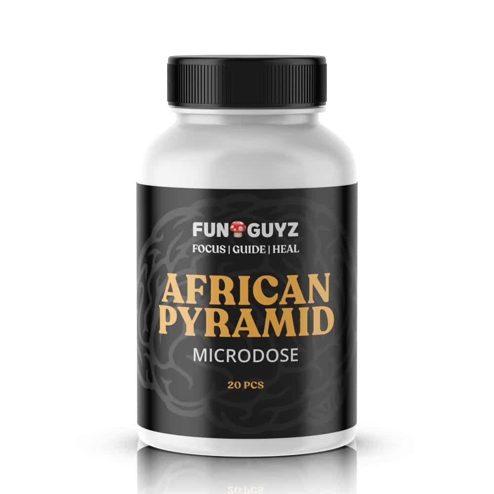 African Pyramid - Mushrooms Microdosing Capsules - 20 pcs African Pyramid - Mushrooms Microdosing Capsules - 20 pcs